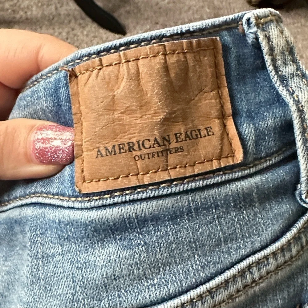 American Eagle Outfitters Next Level Stretch Denim Mini Skirt size 2